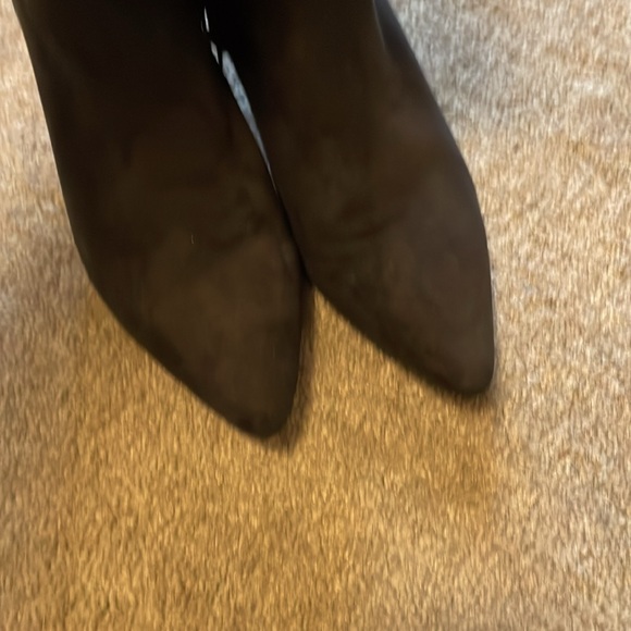 Nina black boots with sparkly trim - Picture 3 of 5